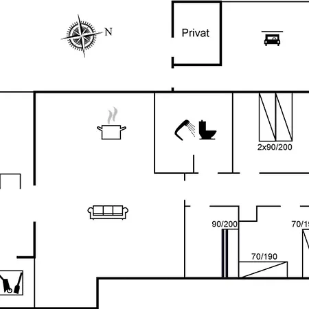 Сasa de vacaciones Pavo - 200m From The Sea By Interhome